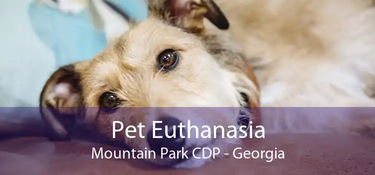Pet Euthanasia Mountain Park CDP - Georgia